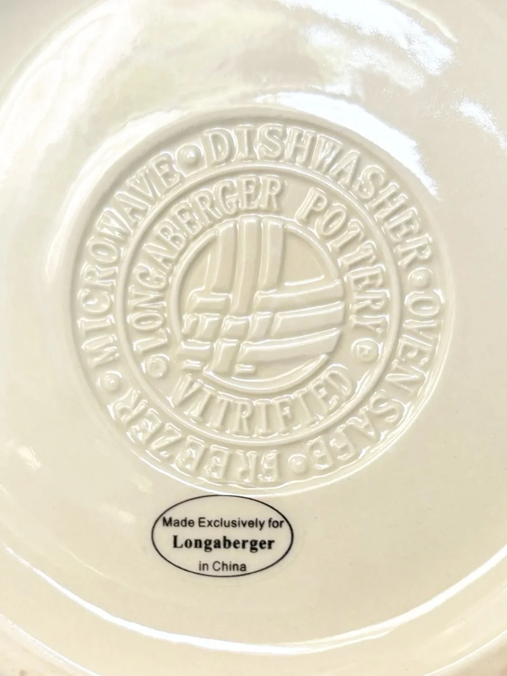 Longaberger Bright Multi Color Collection 80 ounce Pitcher